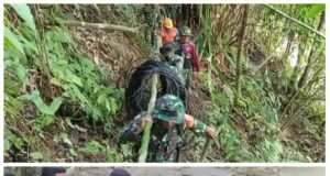 Tempuh Medan Sulit Tiga Hari, TNI dan PLN Distribusikan Genset ke Desa Terpencil Sikundo