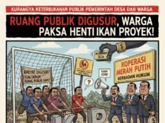 Kurangnya Keterbukaan Publik Pemdes Sonoageng : Ruang Publik Digusur, Warga Paksa Hentikan Proyek Koperasi