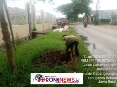 Pekerjaan Galian Kabel di Sepanjang Jalan Raya Cabangbungin Diduga Abaikan K3 dan Ancam Keselamatan Warga