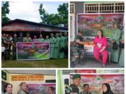 Peringati HUT ke-75 Penerangan TNI AD : Pendam XVIII/Kasuari Hadir Menyapa Pensiunan Wartawan dengan Empati Kepedulian