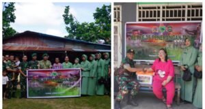 Peringati HUT ke-75 Penerangan TNI AD : Pendam XVIII/Kasuari Hadir Menyapa Pensiunan Wartawan dengan Empati Kepedulian