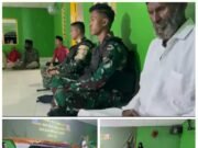 Satgas Pamtas Kewilayahan RI-PNG Yonif 410/Alg: Damai Islam Menyambut Peringatan Isra Miraj Nabi Muhammad SAW