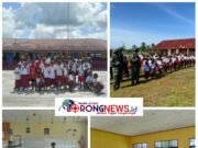 Satgas Yonif 123/Rajawali Berikan Bantuan Pendidikan, Perkuat Karakter Generasi Muda di Beberapa Pos