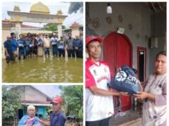 BRI Peduli Bersama Pemdes Jayalaksana Salurkan Bantuan Sembako, Warga Terendam Banjir Sudah Dua Pekan