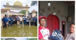BRI Peduli Bersama Pemdes Jayalaksana Salurkan Bantuan Sembako, Warga Terendam Banjir Sudah Dua Pekan
