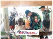 Satgas Yonif 123/Rajawali Gelar Pelayanan Kesehatan di Pos Asgon, Koroway dan Kout 