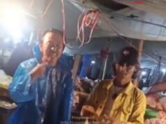 Viral…!!! Video Dugaan Pungutan di Pasar Tumpah Cikarang, Kades Sebut Oknum BUMDes