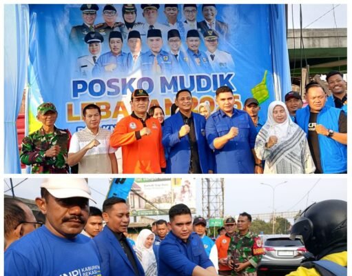 Kembali Dirikan Posko Mudik, Pengurus KNPI dan Plt Bupati Bekasi Bagikan Ribuan Takjil