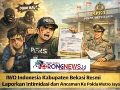 IWO Indonesia Kabupaten Bekasi Resmi Laporkan Intimidasi dan Ancaman Ke Polda Metro Jaya