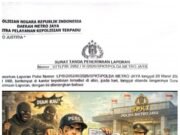 Negara Bukan Milik Preman: Oknum Ormas Intimidasi Wartawan Resmi Dilaporkan Ke Polda Metro Jaya