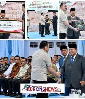 Presiden Prabowo Saksikan Penyerahan Rp11,42 Triliun dan Ratusan Ribu Hektare Lahan Hasil Penyelamatan ke Negara