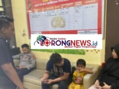Respons Cepat Call Center 110 Polres Merangin, Bocah Lima Tahun Berhasil Dipertemukan Kembali Dengan Keluarga