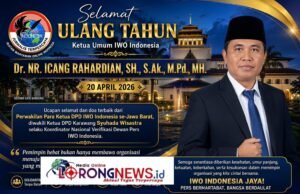 Milad Ketum IWO Indonesia, IWO-I Karawang Kenang Sosok Pemimpin Visioner Dr Icang Rahardian