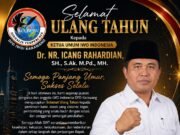 Pimpinan Redaksi Lorongnews Ucapkan Selamat Ulang Tahun Ketum IWO Indonesia