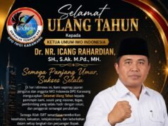 Pimpinan Redaksi Lorongnews Ucapkan Selamat Ulang Tahun Ketum IWO Indonesia