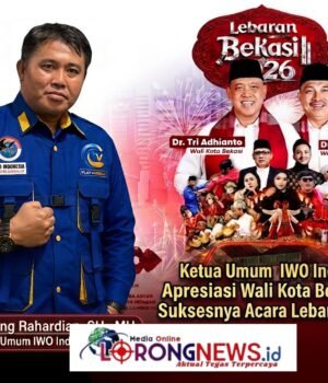 Ketua Umum IWO Indonesia Apresiasi Walikota Bekasi atas Suksesnya Acara Lebaran Bekasi
