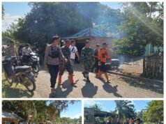 Dandim 0420/Sarko Tinjau Langsung Lokasi Banjir di Sarolangun, Pastikan Keselamatan Warga