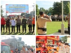 Polres Bungo Gelar Apel Kesiapsiagaan, Dalam Rangka Antisipasi Dampak Fenomena El Nino 2026 Berpotensi Memicu Kebakaran