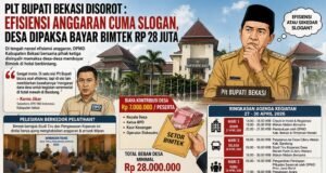 Plt Bupati Bekasi Disorot: Efisiensi Anggaran Cuma Slogan, Desa Dipaksa Bayar Bimtek Rp 28 Juta