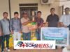 PT Sukses Gembilang Palem Bantu Warga Kecamatan Batin VIII 250 Sak Beras dan Minyak Sayur