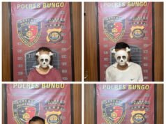 Empat Terduga Pelaku Modus Penipuan, Berhasil di Ciduk Tim Gunjo Polres Bungo
