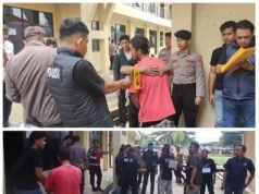 Polres Bungo Gelar Rekonstruksi Kasus tindak Pidana Pembunuhan di Kampung Bulim