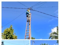 Heboh…!!! Dilorong CekDam Ibu-Ibu Meraung Dijalan, Kabel Wifi Diputuskan Petugas PLN