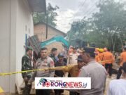 Wakapolres Bungo Pimpin Langsung Kelokasi Bencana Tanah Longsor di Desa Empelu