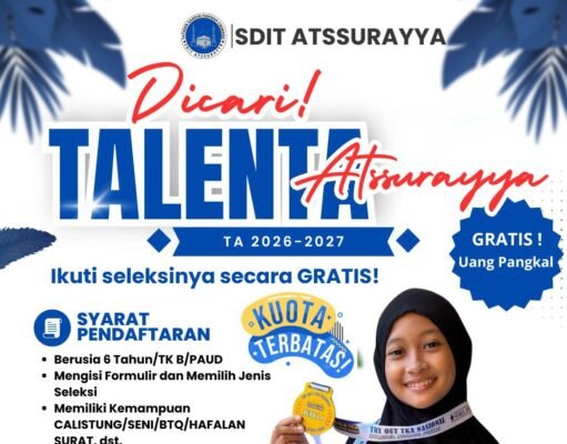 SDIT Atssurayya Hadirkan Program Unggulan Talenta dan Tahfidz untuk Pendidikan Holistik