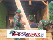 Satgas TMMD Ke-128 Kodim 0420/Sarko Wujudkan Hunian Yang Lebih Layak