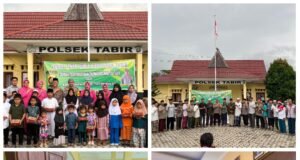 Kapolsek Tabir Pererat Silaturahmi dengan Tokoh Masyarakat dan Santuni Anak Yatim Piatu