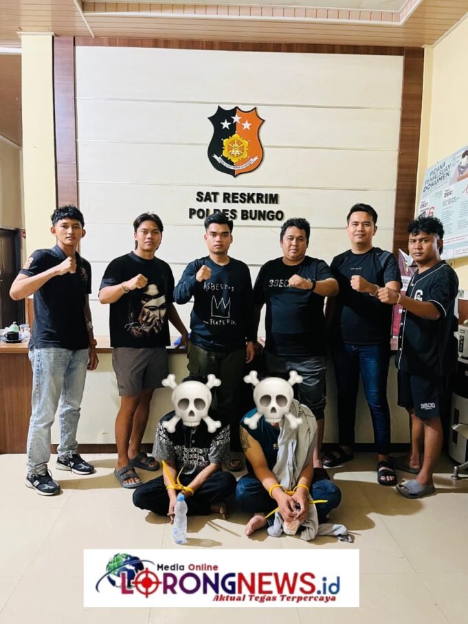 Aksi Perampokan Modus Travel, Dua Pelaku Dibekuk Tim GUNJO Polres Bungo