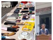 Kejari Merangin Musnahkan 2 Kilogram Sabu, Alat PETI hingga Sajam dari 71 Perkara