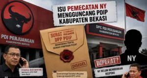 Isu Pemecatan NY Mengguncang PDIP Kabupaten Bekasi, DPD Jabar Benarkan Surat DPP Telah Disampaikan ke DPC