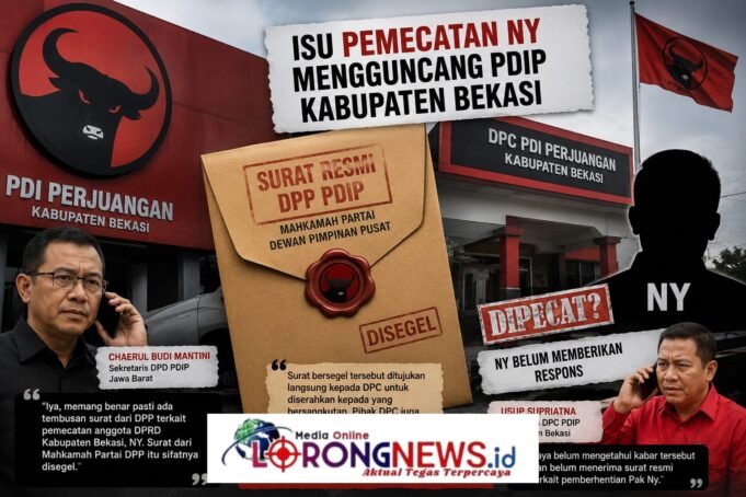 Isu Pemecatan NY Mengguncang PDIP Kabupaten Bekasi, DPD Jabar Benarkan Surat DPP Telah Disampaikan ke DPC