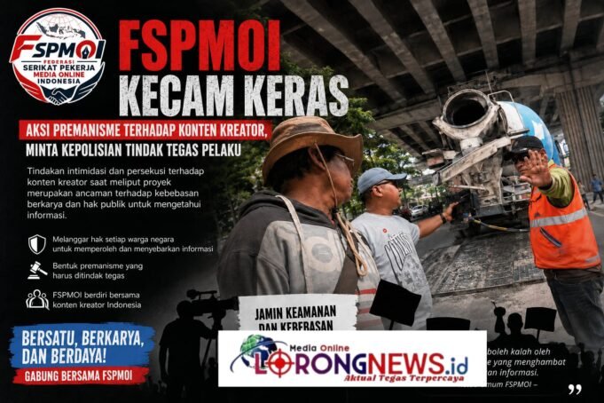 FSPMOI Kecam Keras Aksi Premanisme terhadap Konten Kreator, Minta Kepolisian Tindak Tegas Pelaku