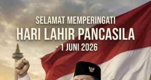 Refleksi Hari Lahir Pancasila: Bobi Irawan, Tokoh Merah Putih, Serukan Semangat Pemuda Wujudkan Indonesia Emas 2045