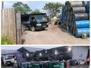 Gudang Produksi Thinner di Muara Bakti Jalan Pertamina Muara Babakan Babelan, Diduga Ilegal dan Mencemari Lingkungan