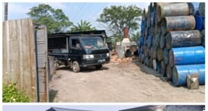 Gudang Produksi Thinner di Muara Bakti Jalan Pertamina Muara Babakan Babelan, Diduga Ilegal dan Mencemari Lingkungan