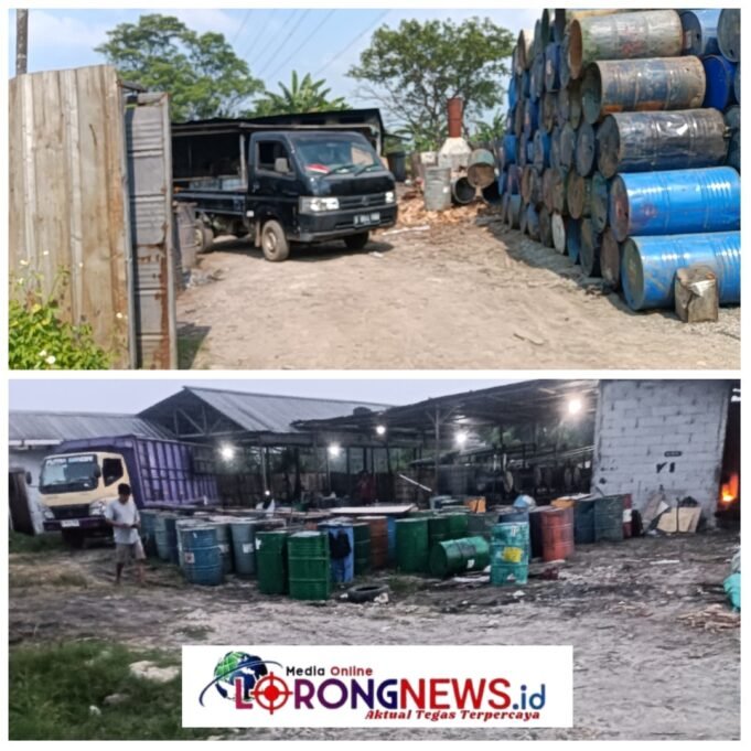 Gudang Produksi Thinner di Muara Bakti Jalan Pertamina Muara Babakan Babelan, Diduga Ilegal dan Mencemari Lingkungan