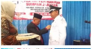 Pj Kepala Desa Karangrahayu, Badru Iskandar Resmi Dilantik Sebagai PJ Kepala Desa