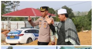 Sambut Hari Bhayangkara ke-80, Kapolres Merangin Salurkan Bantuan Semen untuk Pesantren Manjadda Wajada