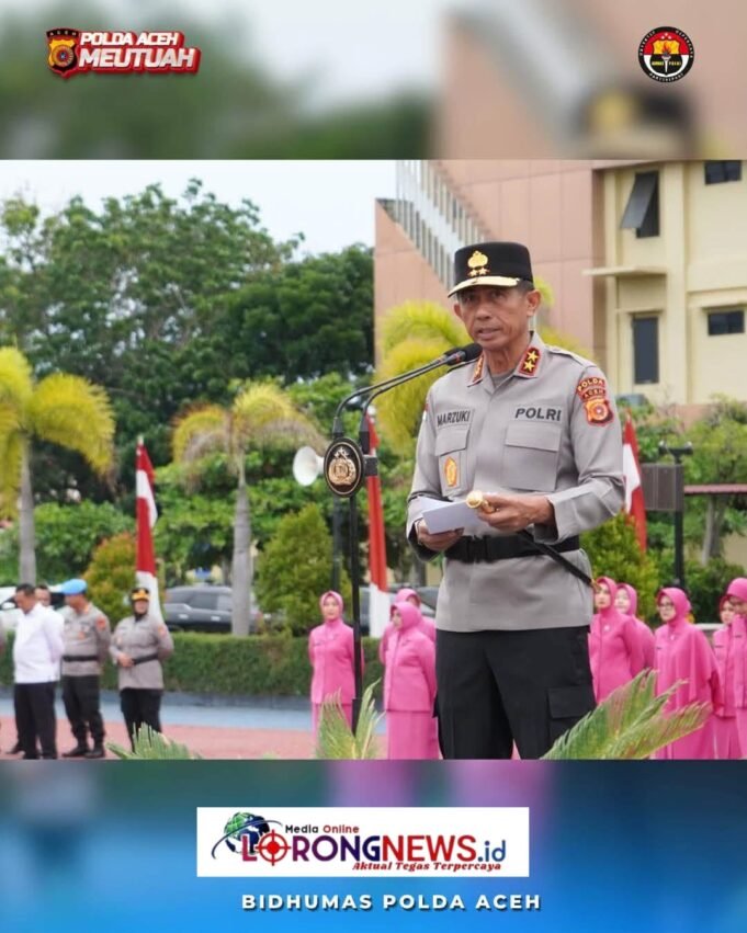 Polda Aceh Gelar Upacara Penyerahan Jabatan Kepala Biro Perencanaan