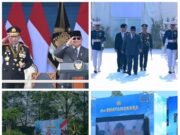 Presiden Prabowo Pimpin Upacara Peringatan ke-80 Hari Bhayangkara