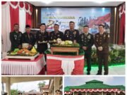 Dandim 0420/Sarko Hadiri Upacara HUT Bhayangkara ke-80, Perkuat Sinergitas TNI-Polri di Sarolangun