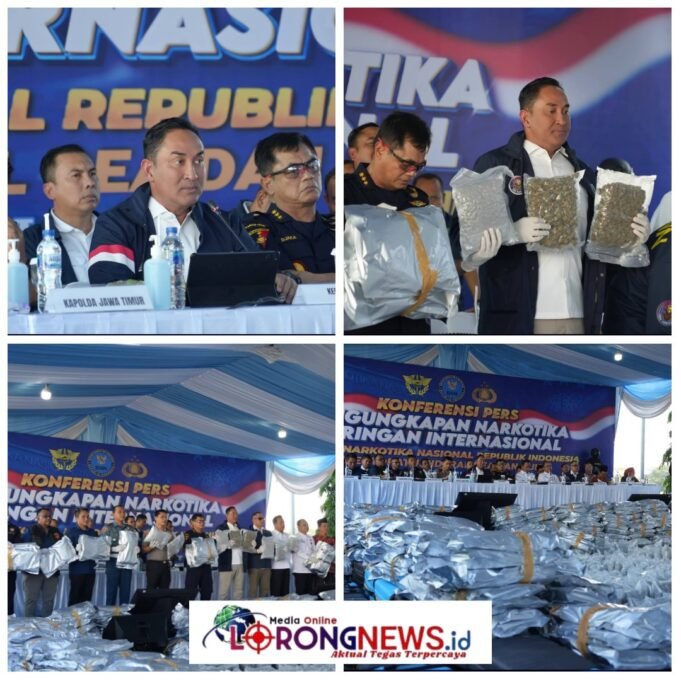 BNN RI Gagalkan Penyelundupan 3,37 Ton Kuncup Bunga Cannabimoid Berkedok Impor Barang