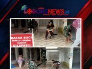 Babinsa Koramil 420-08/Tabir Bersama Warga dan Pemuda Gotong Royong Bersihkan Masjid, Perkuat Kebersamaan di Gading Jaya