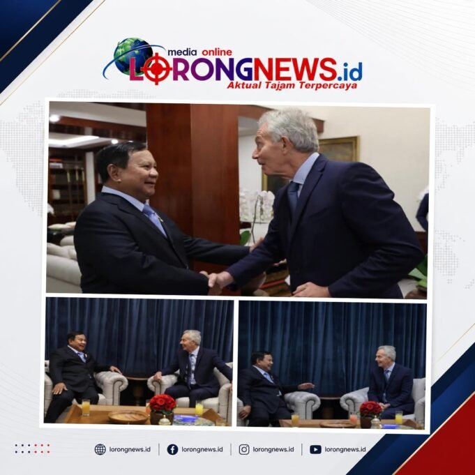 Presiden Prabowo Terima Tony Blair di Kertanegara, Pererat Silaturahmi dan Bahas Perkembangan Strategis Global