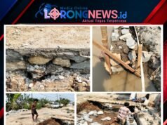 Dibayar Uang Rakyat, Proyek Rehabilisasi SS Kedungringin Diduga Jadi Ajang “SUNAT” Material