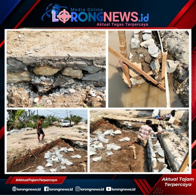Dibayar Uang Rakyat, Proyek Rehabilisasi SS Kedungringin Diduga Jadi Ajang “SUNAT” Material